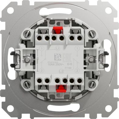 Schneider Electric Dubultpārslēdzis 10AX bēšs Sedna Design SDD112108 | Elektrika.lv