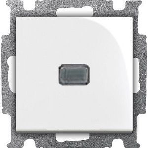 ABB Звонковая кнопка с подсветкой (без лампочки), белая 2026UCN-94-507 2CKA001413A1081 | Elektrika.lv