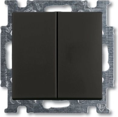 ABB Switch with rocker, château-black 2006/5 UC-95-507 basic55 2CKA001012A2177 | Elektrika.lv