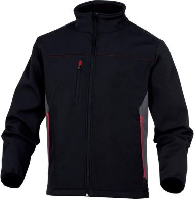 Delta Plus Mysen softshell working jacket, black-red, size L MYSENNRGT | Elektrika.lv