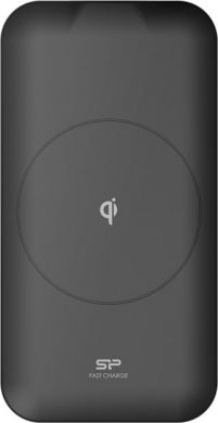 Silicon Power Wireless Phone Charger Io QI210 Black SP10WASYQI210B1K | Elektrika.lv