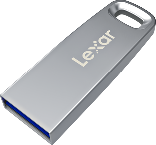 Lexar USB flash JumpDrive M35 64 GB, USB 3.0, 100 MB/s, Pelēks LJDM035064G-BNSNG | Elektrika.lv