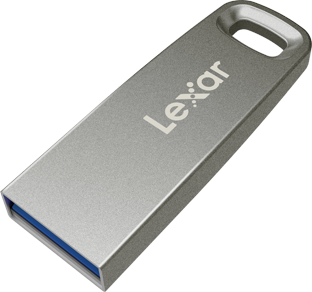 Lexar USB flash JumpDrive M45 64 GB, USB 3.1, 250 MB/s, Pelēka LJDM45-64GABSL | Elektrika.lv