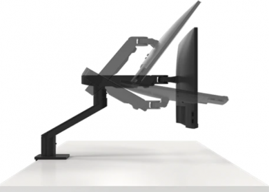 Dell Dell Dual Monitor Arm Desk Mount, MDA20, 19-27 ", Maximum weight (capacity) 10 kg, Black 482-BBDL | Elektrika.lv