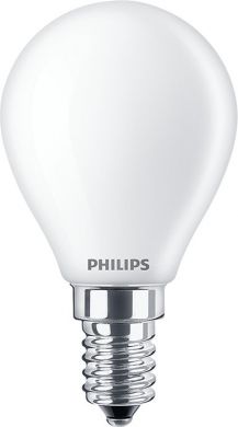 Philips LED spuldze 3.4W (40W) E14 P45 CRI90 470 lm WW WGD DIM 929003013501 PL1 | Elektrika.lv