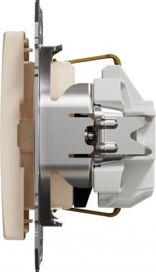 Schneider Electric Socket outlet, grounded, with screw, beige Sedna Design SDD112021 | Elektrika.lv