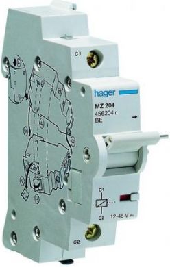 Hager Shunt trip 24-48V AC 12-48V DC MZ204 | Elektrika.lv
