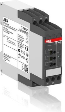 ABB CT-WBS 22S Laika relejs 24-48VDC 24-240VAC 1SVR730040R3300 | Elektrika.lv