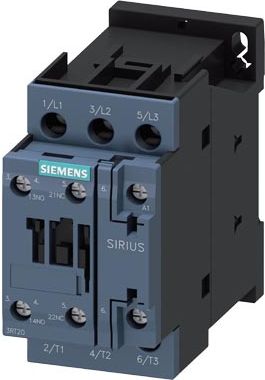 Siemens Kontaktors 3RT2025-1AV00;7,5kW AC400V;1NO+1NC 3RT2025-1AV00 | Elektrika.lv