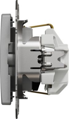 Schneider Electric Socket outlet, grounded, screwless, aluminium Sedna Design SDD113022 | Elektrika.lv