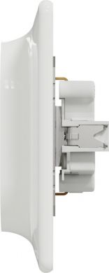 Schneider Electric Double socket, grounded, with frame, white Sedna Design SDD311221 | Elektrika.lv
