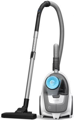 Philips Vacuum Cleaner PHILIPS Bagless 850 Watts Capacity 1.3 l Noise 77 dB Blue/ White Weight 4 kg XB2122/09 XB2122/09 | Elektrika.lv