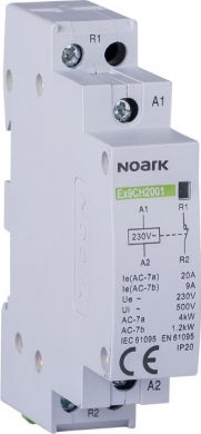 NOARK Modular relay 20А, 2NO 24 VAC 102398 | Elektrika.lv