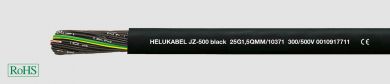 Helukabel Kabelis JZ-500 12x1 melns HK 10361 | Elektrika.lv