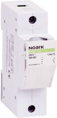 NOARK Ex9F-14 1P 50A 14x51mm корпус предохранителя 104479 | Elektrika.lv