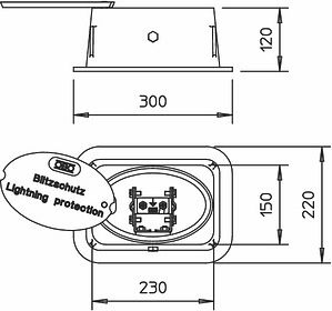 Obo Bettermann Accessories for earthing and lightning 5106003 | Elektrika.lv