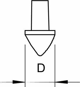 Obo Bettermann Ударный наконечник для стержней заземления, ST и BP 1819/20 BP 3041212 | Elektrika.lv