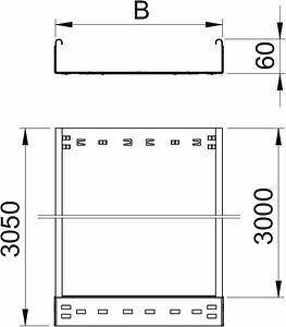 Obo Bettermann Cable tray/wide span cable tray 6059243 | Elektrika.lv