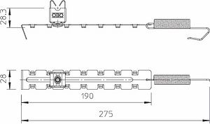 Obo Bettermann stainless steel, material no. 1.4301, VA, 1.4301 5203015 | Elektrika.lv