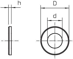 Obo Bettermann M8electro-galvanised , DIN 50961Mild steel, St 3402088 | Elektrika.lv