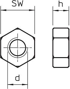 Obo Bettermann M8electro-galvanised , DIN 50961Mild steel, St 3400085 | Elektrika.lv