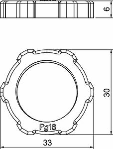 Obo Bettermann PG16light grey7035polystyrene, PS 2043165 | Elektrika.lv