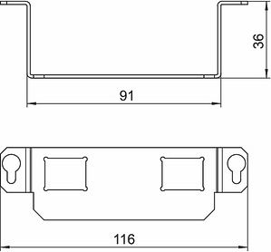 Obo Bettermann Mounting box 7407848 | Elektrika.lv