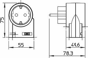 Obo Bettermann 230Vpure white9010 5092800 | Elektrika.lv