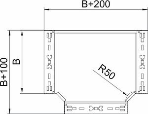 Obo Bettermann Magic tee, Width=200mm, RTM 620 FS 6041324 | Elektrika.lv