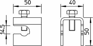Obo Bettermann Mild steel, St 5014468 | Elektrika.lv