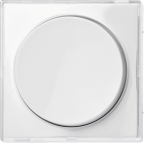 Schneider Electric Cover plate for dimmer, white Merten SystM MTN5250-3500 | Elektrika.lv