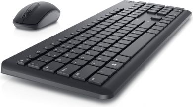 Dell ENG/RUS KM3322W Klaviatūra un pele, Bezvadu, USB, Melns 580-AKGH | Elektrika.lv
