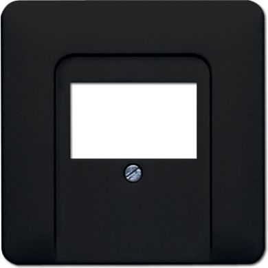 Jung Cover plate for loudspeaker outlet, black SW, CD CD569TSW | Elektrika.lv