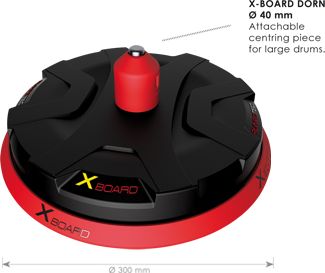Runpotec X-BOARD - XB 300 - profi cable roller X-BOARD-XB 300 | Elektrika.lv