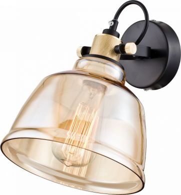 MAYTONI Wall lamp Irving 1 X E27 (40W) black T163-01-R | Elektrika.lv