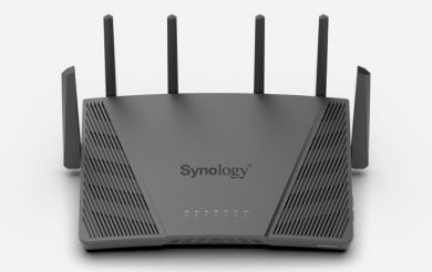 Synology Bezvadu Wi-fi rūteris RT6600ax, Tri Band, 4804 Mbps, 1x2.5 Gigabit Ethernet, 3xGigabit Ethernet RT6600AX | Elektrika.lv