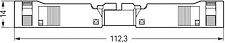 Wago 3-vietīga dakša + korpuss melna 16A 890-113 | Elektrika.lv