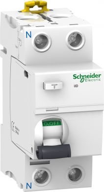 Schneider Electric iID 2P 25A 10mA A-SI-тип УЗО Устройство защитного отключения Acti9 A9R30225 | Elektrika.lv