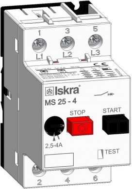 ISKRA Motor launcher 2.5-4A ISMS254.0/MBMS | Elektrika.lv
