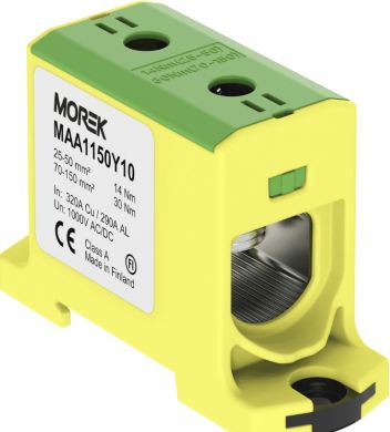 Morek Spaile 1xAl/Cu 25-150mm2 T021150 dzeltens-zaļš MAA1150Y10 | Elektrika.lv