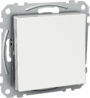 Schneider Electric 2-way rocker switch, 1P, white, Exxact WDE002622 | Elektrika.lv