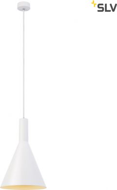 SLV Ceiling lamp, white E27 23W PHELIA, white 1002138 | Elektrika.lv