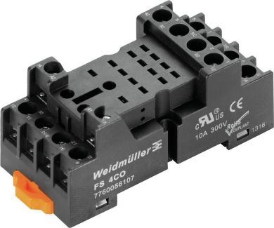 Weidmuller FS 4CO, DRM Coupling relay base 4CO 7760056107 | Elektrika.lv