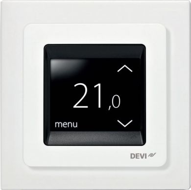 DEVI Termostaat DEVIreg™ Touch Designe 16A 230V 140F1064 | Elektrika.lv
