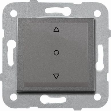 VIKO by Panasonic Roller blind switch, dark-grey, Novella 92105472 | Elektrika.lv