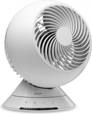 Duux Grīdas ventilators Globe, 3 ātrumi, 23 W, Diametrs 26 cm, Balts DXCF08 | Elektrika.lv