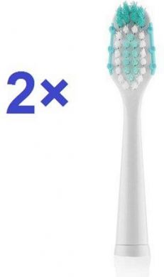 Eta ETA Toothbrush replacement  for ETA0709 Heads, For adults, Number of brush heads included 2, White ETA070990200 | Elektrika.lv