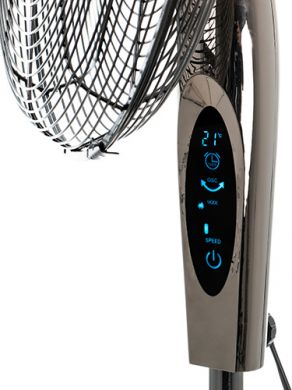 Gerlach Grīdas ventilators GL 7325, 3 ātrumi, 190 W, ⌀ 45 cm, Pelēks GL 7325 | Elektrika.lv