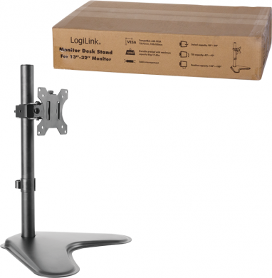 Logilink Logilink | Desk Mount | BP0044 | 13-32 " | Maximum weight (capacity) 8 kg | Black BP0044