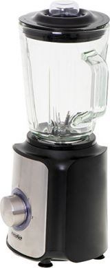 MESKO Mesko | Blender | MS 4080 | Tabletop | 600 W | Jar material Glass | Jar capacity 1.5 L | Ice crushing | Black/Silver MS 4080